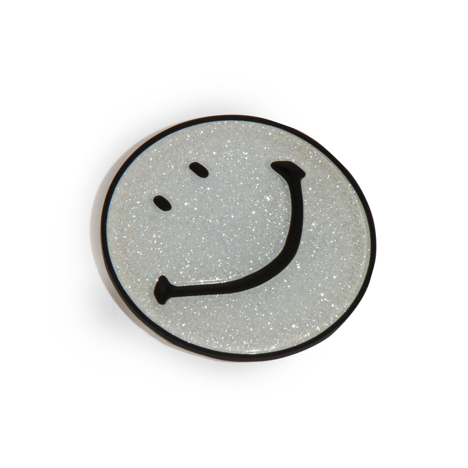 Fitflop Smiley Shimmer Adesivi In ​​gomma Confezione Da 2 Argento Shimmer